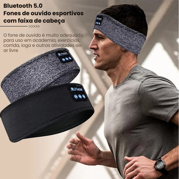 Fones de Ouvido Bandana Bluetooth Sem Fio - Hiking - Oferta Relâmpago