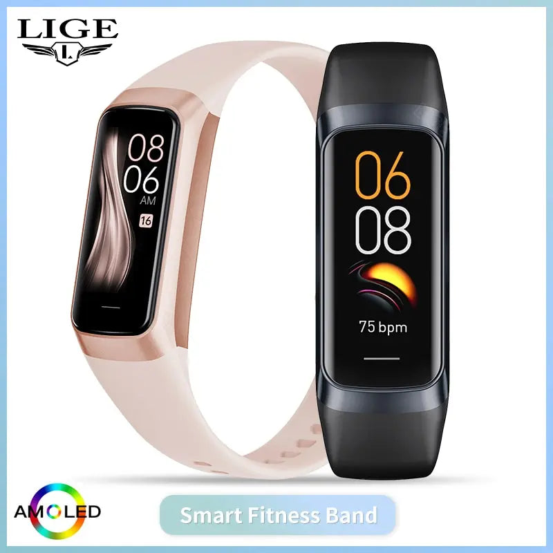 Smart Watch, Impermeável a Água,  Frequência Cardíaca - Modelo LGA 2024 Hiking