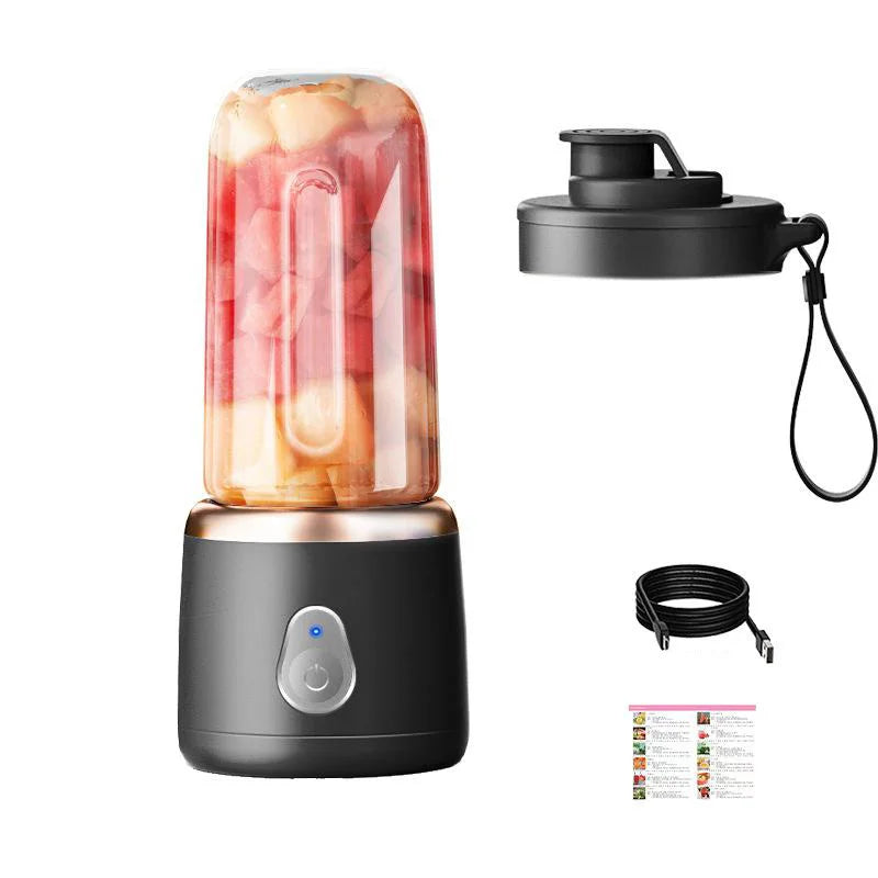 Liquidificador USB Recarregável para Shakes e Smoothies em Qualquer Lugar!