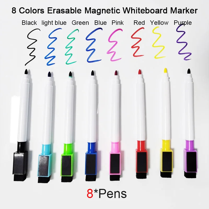 Quadro branco magnético A4 Apagável