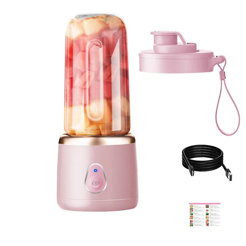 Liquidificador USB Recarregável para Shakes e Smoothies em Qualquer Lugar!