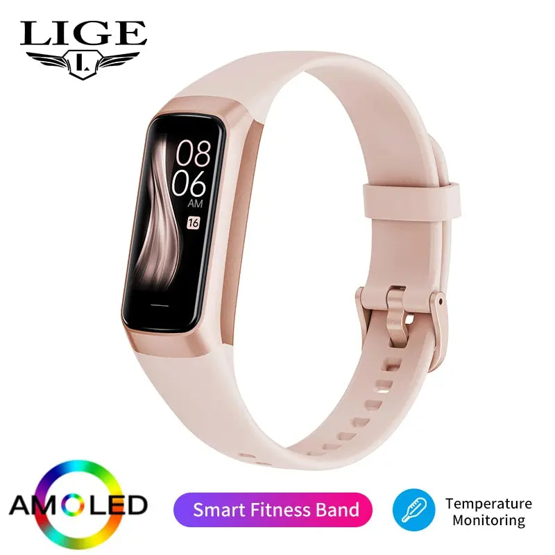 Smart Watch, Impermeável a Água,  Frequência Cardíaca - Modelo LGA 2024 Hiking