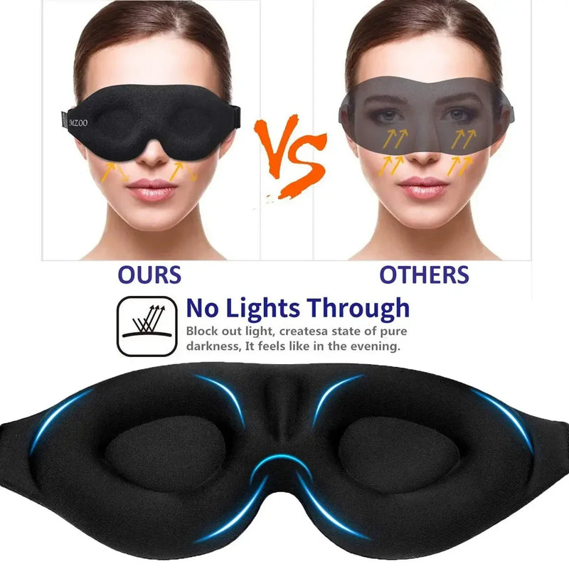 Máscara para os olhos para dormir 3D Blackout