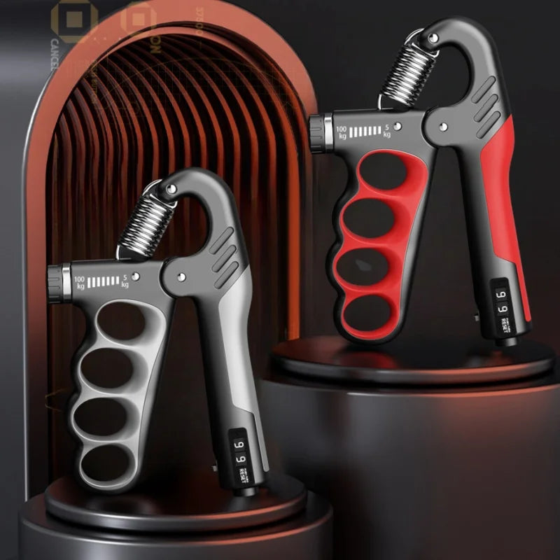 Hand Grip Strengthener Ajustável 5-100kg – Fortaleça Mãos, Pulsos e Aumente Sua Pegada!