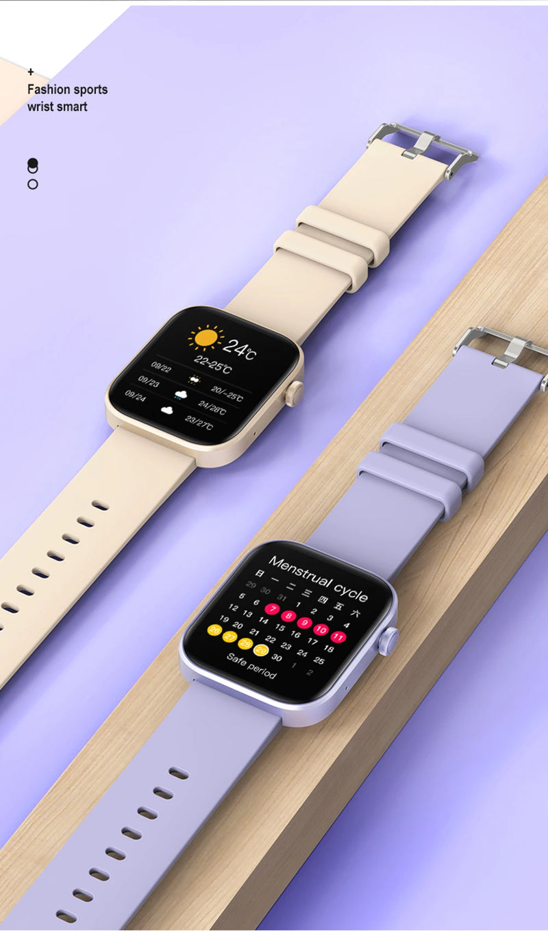 Smartwatch, Monitoramento de Saúde, À Prova D'Água, Notificações Inteligentes, Assistente de Voz - Modelo P71 Hiking