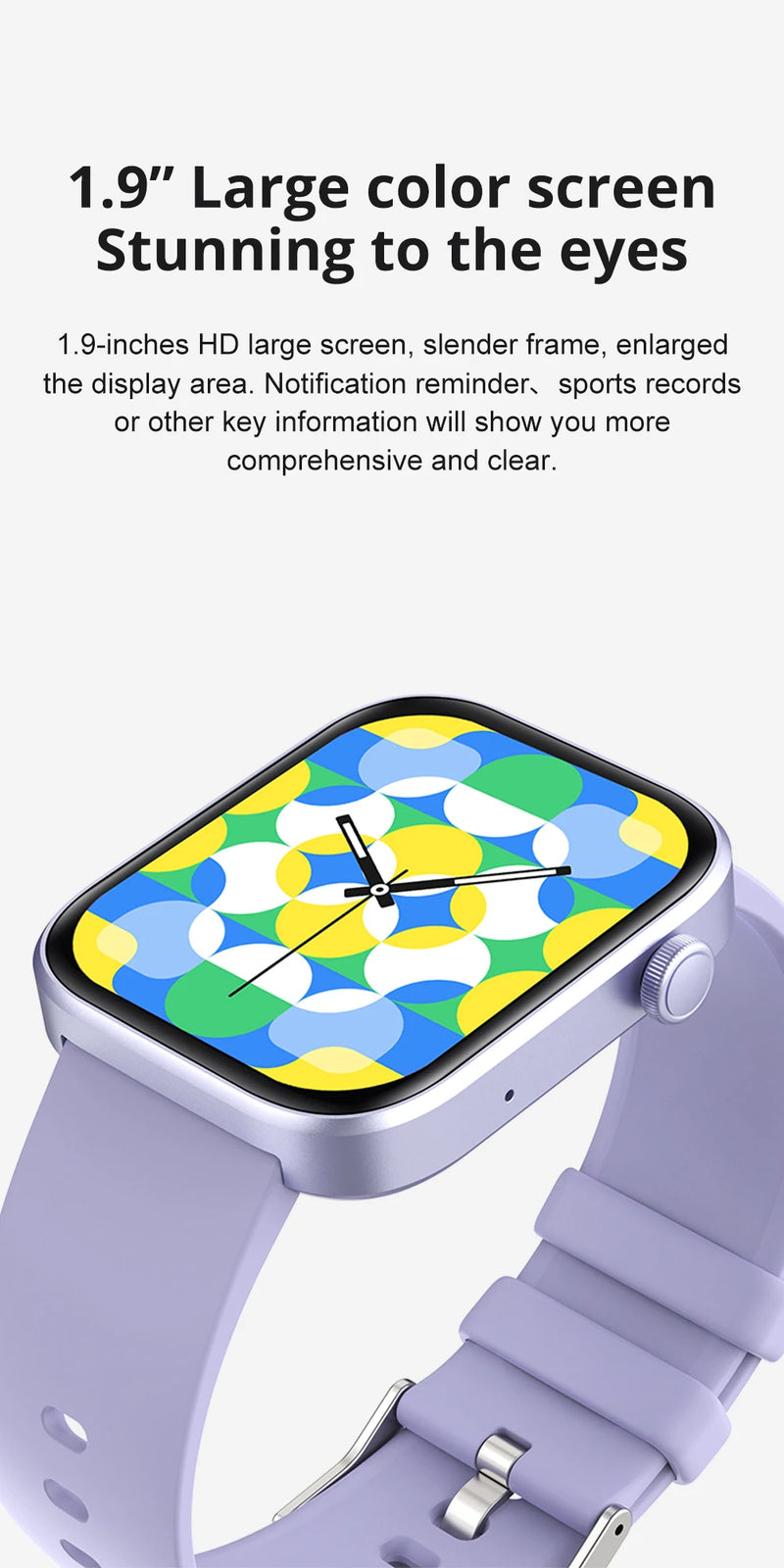 Smartwatch, Monitoramento de Saúde, À Prova D'Água, Notificações Inteligentes, Assistente de Voz - Modelo P71 Hiking
