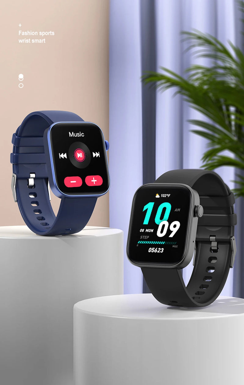 Smartwatch, Monitoramento de Saúde, À Prova D'Água, Notificações Inteligentes, Assistente de Voz - Modelo P71 Hiking