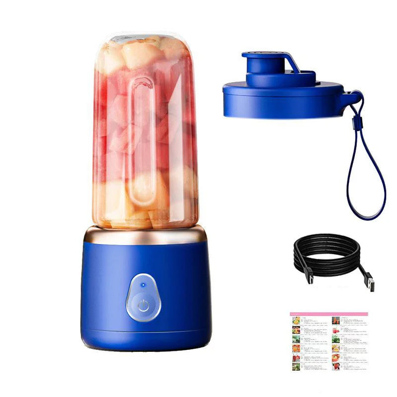 Liquidificador USB Recarregável para Shakes e Smoothies em Qualquer Lugar!