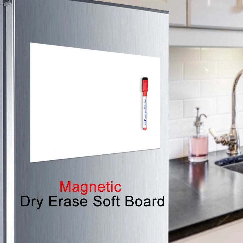Quadro branco magnético A4 Apagável